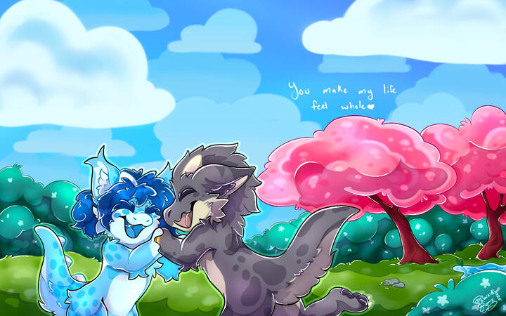 scene- 2 characters shaded scene- 2 characters shaded