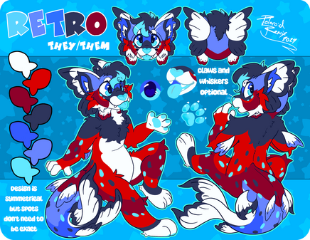 ref- different front/back